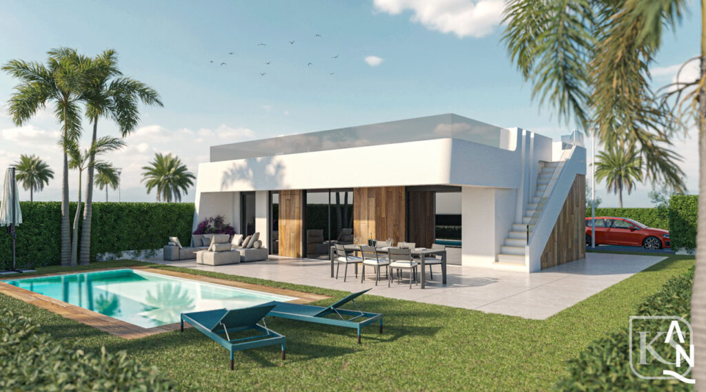 Villas Atenea - 3 Bed 2 Bath with Solarium and Private Pool in Condado de Alhama