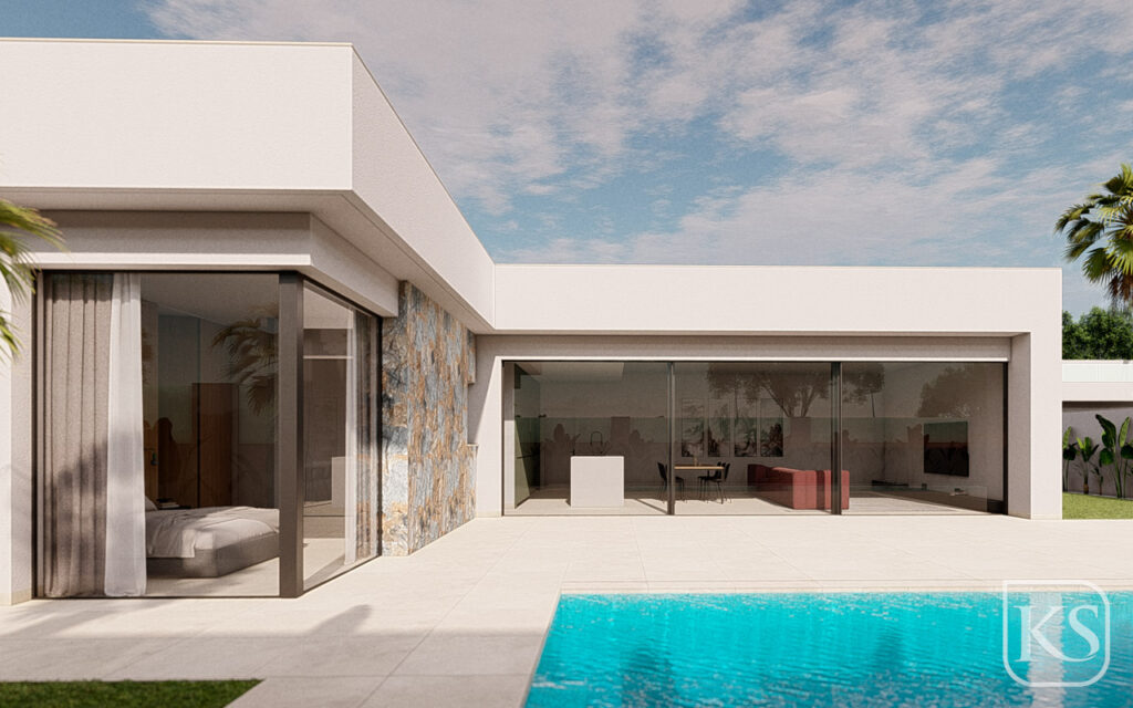 Villa Alejandra Y - 3 Bed 3 Bath with Large Plot and Private Pool in Los Alcázares